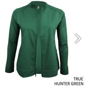 Women’s Soft Stretch Warm-up Scrub Jacket